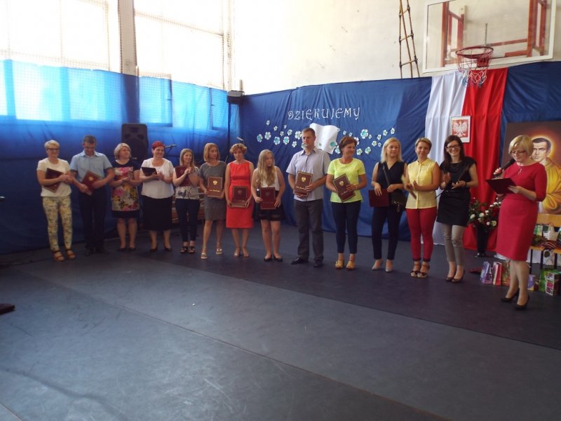 Uroczyste zakończenie roku szkolnego 2015/16